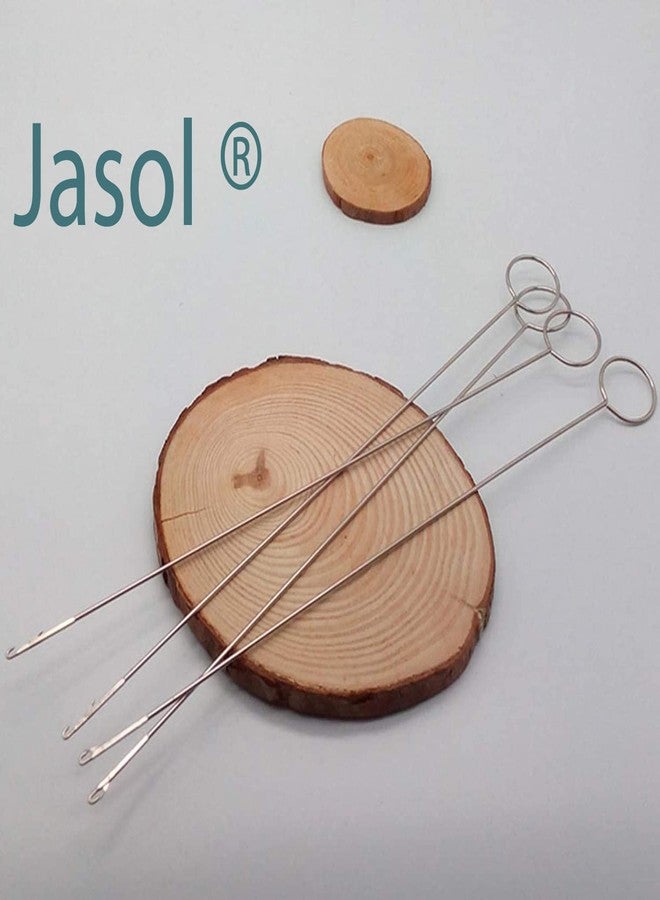 Jasol Sewing Loop Turner with Armhole Scale Ruler Set, Metal Hook with Latch, Yellow Pattern Template, Professional Drafting Tool - Image 2